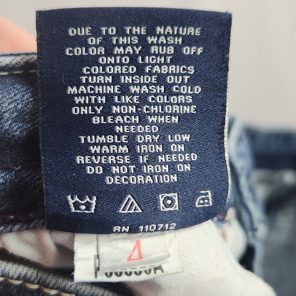 Vigoss Medium Wash Heritage Fit Boot Cut  Size 4 EUC - Picture 15 of 16